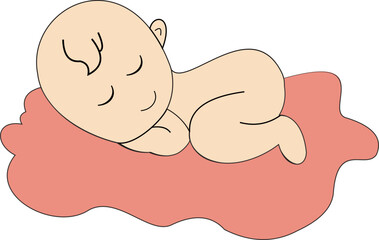 Baby illustration