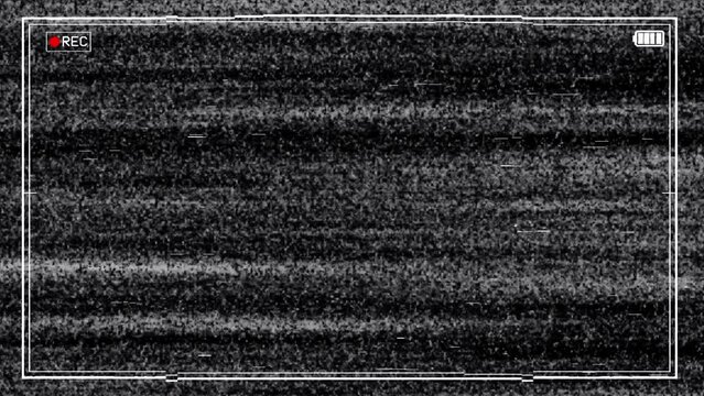 Monochrome No Signal: Abstract Black and White Noise Screen -4K  Stock Video for Creative Projects