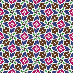 Abstract seamless pattern. Abstract background for fabric print, card, table cloth, furniture, banner, cover, invitation, decoration, wrapping. Repeating pattern.