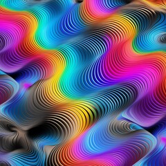 Abstract multicolor