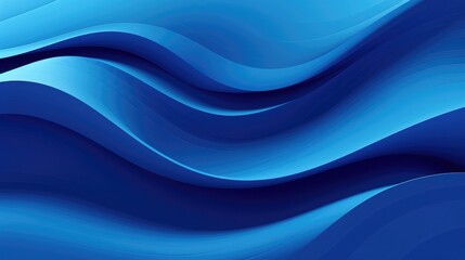Abstract classic blue waves pattern