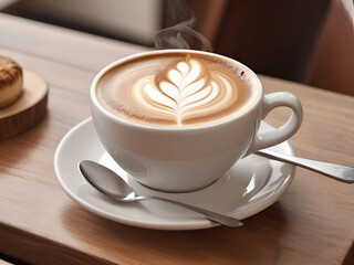 Fototapeta premium A beautifully decorated teacup