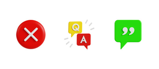 3d 3 stars rating, rating click, review. 3d render icon pack. high quality render