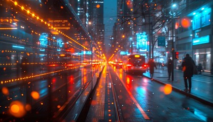 Obraz premium Grid Wipe Transition: Seamlessly Transform Your Scenes with a Striking Grid Effect. Engaging Visual Shift for Dynamic Impact,generative ai