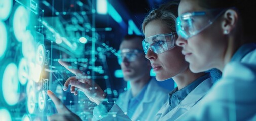 Fototapeta premium Engineer developing innovative technology by AI generate..engineer developing innovative technology by AI generate.