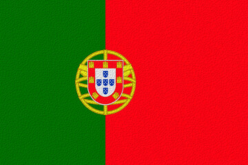 National Flag of Portugal. Background  with flag  of Portugal.