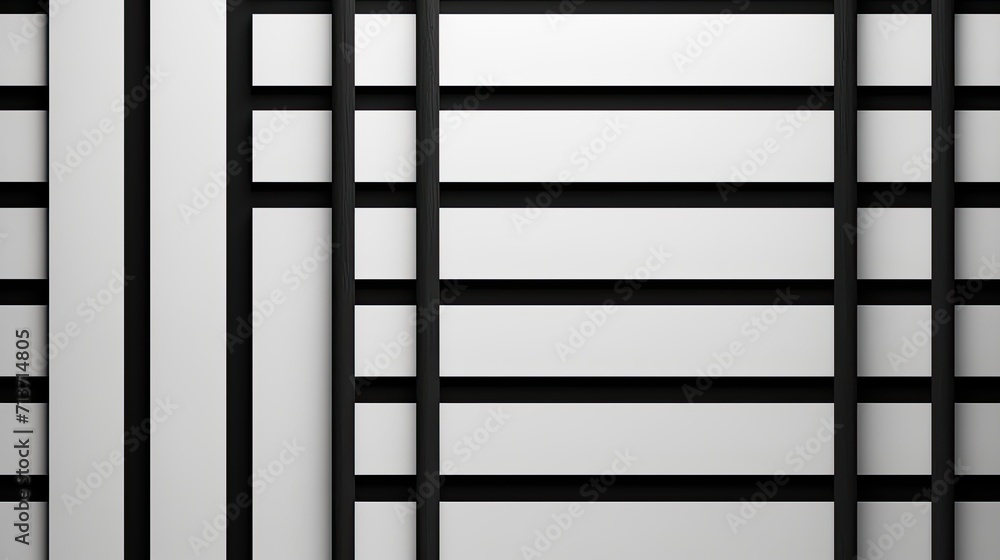 Poster a minimalist grid of intersecting vertical and horizontal lines in monochrome