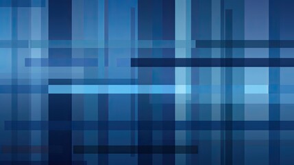 A minimalist grid of intersecting vertical and horizontal lines in shades of blue