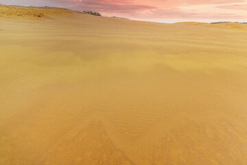 砂丘　　sand dunes, vast dune hills　