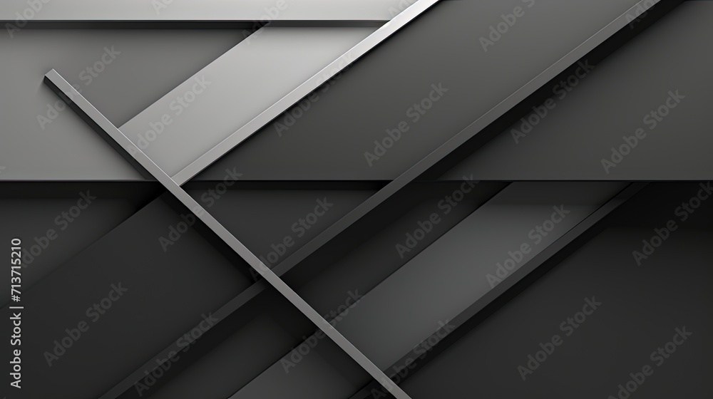 Poster a minimalistic background with intersecting lines in a grayscale color palette