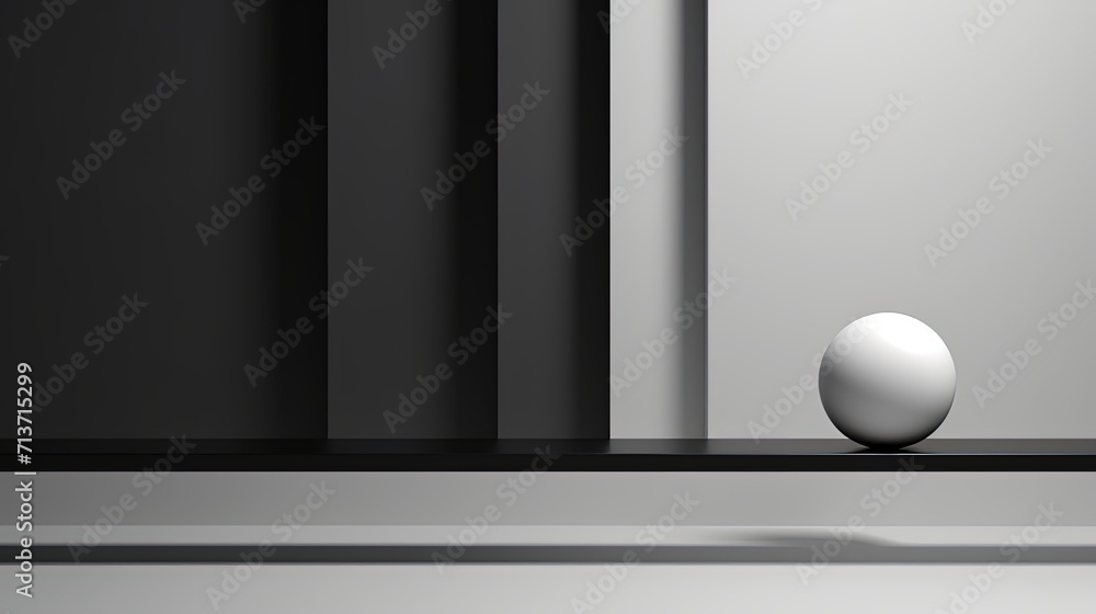Poster a minimalistic background with parallel lines creating a sense of balance