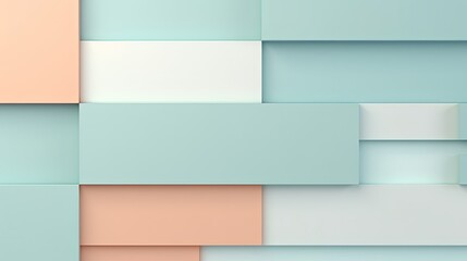 A minimalistic background with intersecting lines in a pastel color palette