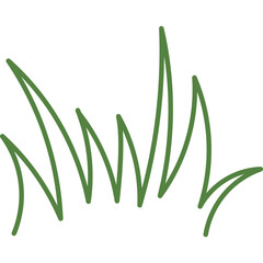 Hand Drawn Grass