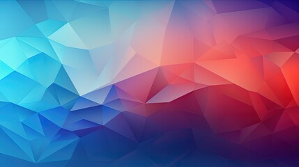 An abstract background with overlapping polygons in a gradient color scheme