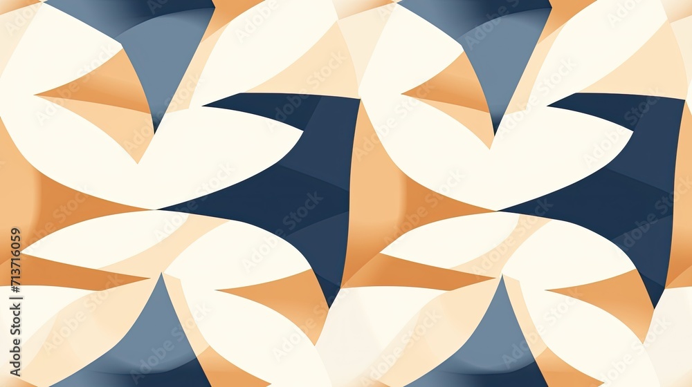 Poster patterns created using a grid like structure