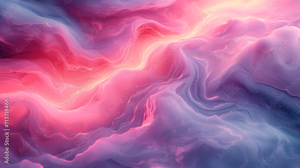 Poster abstract background of red and blue marble texture. 3d rendering, 3d illustration. calming rhythms c