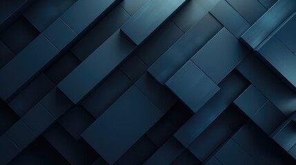 Abstract geometric background with dark blue for presentation business