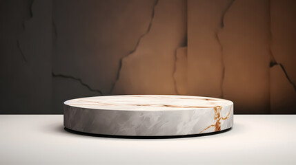 Simple product booth, podium, stage, product commercial photography background, cosmetics booth, promotional event