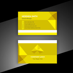 Business card template Design