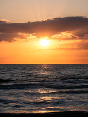 Sunset The North Sea view