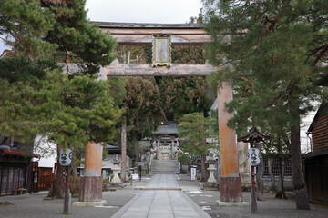 飛騨高山の神社