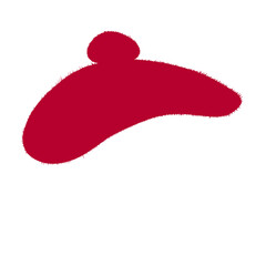Beret hat illustration
