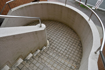 古い建物の階段