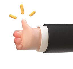 Thumbs Up Hand Suit
