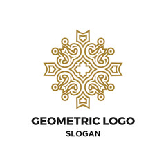 Geometric ornament logo