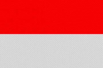 National flag of Indonesia. Background  with flag of Indonesia