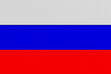 Fototapeta premium National Flag of Russia. Background with flag of Russia.