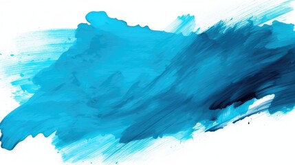 abstract blue sapphire brush stroke illustration, isolated white background. perfect for marketing material, book covers, and dynamic graphic design projects