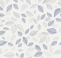 Background with leaves. Colorful illustration. Floral pattern on the white background. Flyer, card design. Nature, vintage backdrop. Decoration wallpaper.  Natural template.