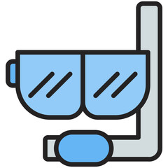 Snorkeling Icon