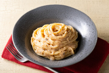 明太子カルボナーラ