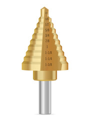Step drill bit