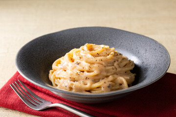 明太子カルボナーラ