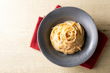 明太子カルボナーラ