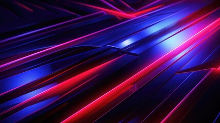 Abstract neon lines wallpaper