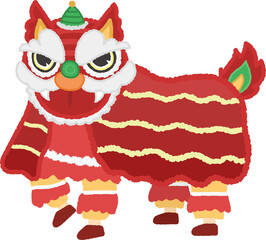 Vibrant Chinese Lion Dance: A Symbol of Culture and Celebration