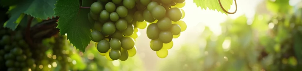 Fotobehang Exquisite grape background image © ding