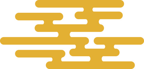 folk cloud window pattern