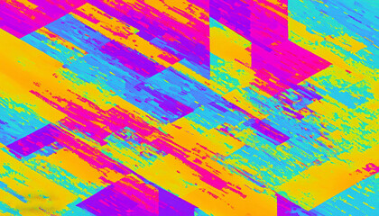 Fototapeta premium Abstract colorful background with splashes