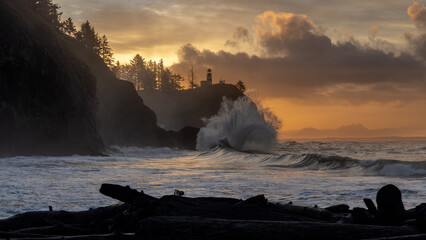 sunrise over the sea