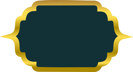 Islamic Shape Textbox