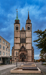 Fototapeta na wymiar Johanniskirche Magdeburg