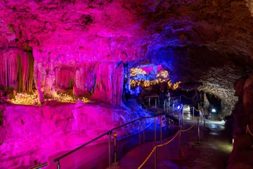 Zelfklevend Fotobehang Guilin inside the cave