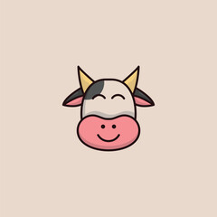 Cute Cow Illustartion