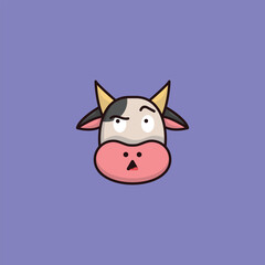 Cute Cow Illustartion