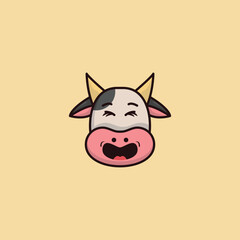 Cute Cow Illustartion